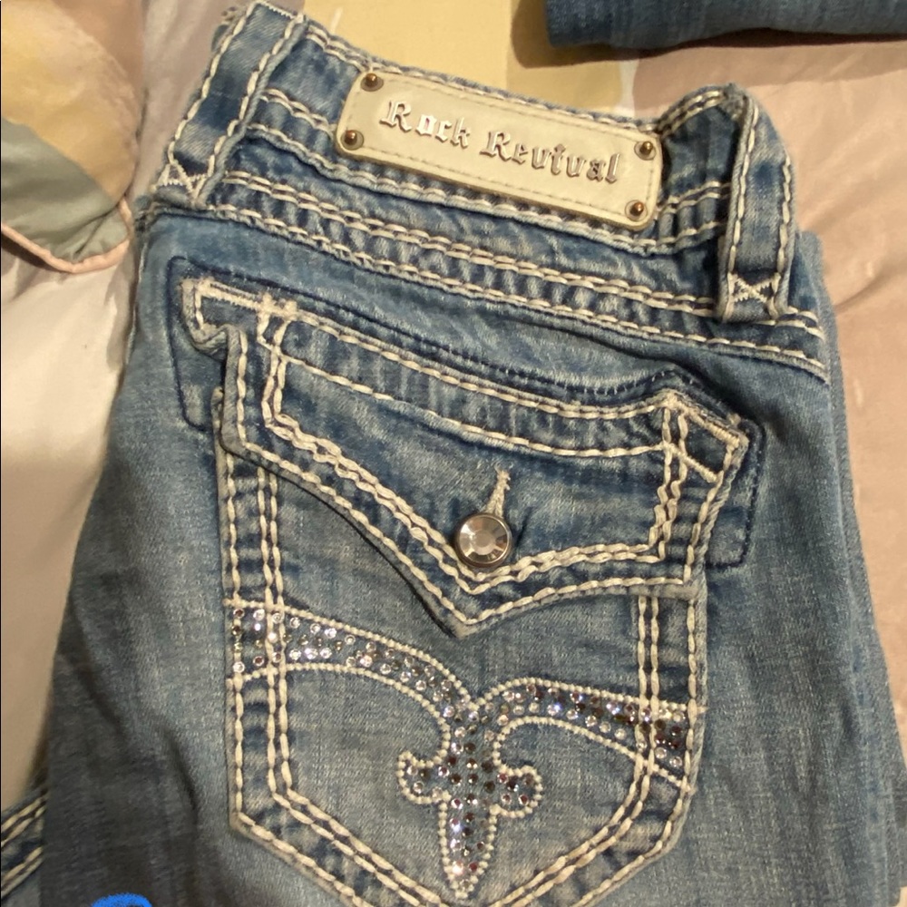 Women Rock Revival Jeans